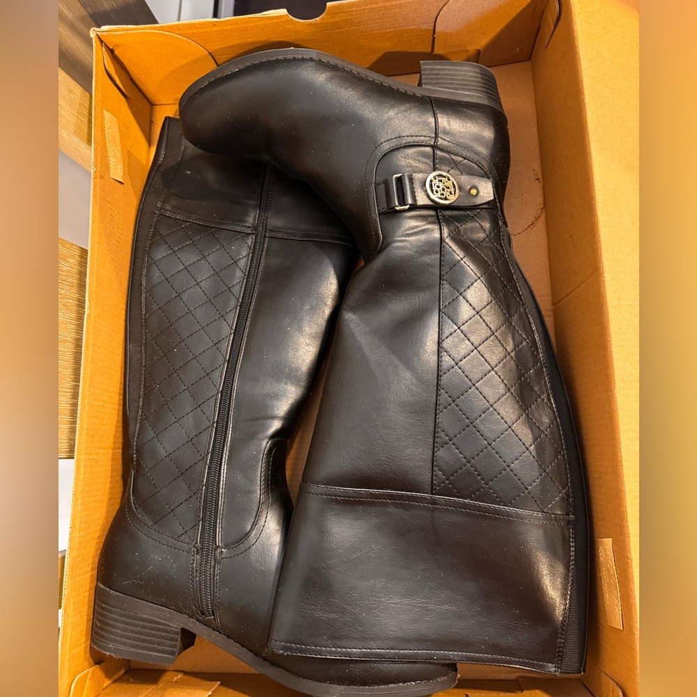 Liz Claiborne Black High Boots